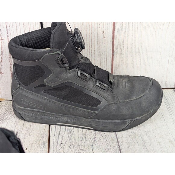 USED - Icon Patrol 3 WP CE Mens Size 10 - Waterproof Motorcycle Boots - Black